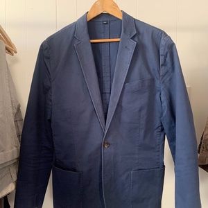 J Crew Unstructured Cotton Blazer